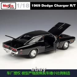 Maisto 118 1969 DODGE CHARGER R-T Alloy Diecast Vehicle Car MODEL TOY Collect