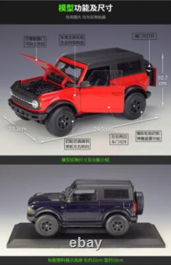 Maisto 118 Ford 2021 Bronco Wildtrak Alloy Diecast Vehicle Car MODEL TOY Gift