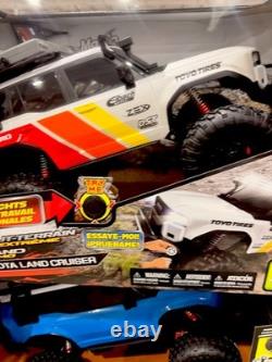 Maisto Tech R/C 2024 Toyota Land Cruiser Exreme Overland White red Stripes