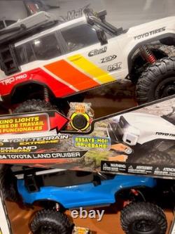Maisto Tech R/C 2024 Toyota Land Cruiser Exreme Overland White red Stripes