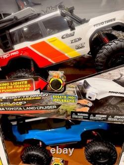 Maisto Tech R/C 2024 Toyota Land Cruiser Exreme Overland White red Stripes