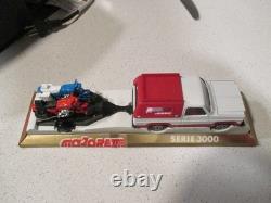 Majorette Chevy Blazer 4 x 4 & Motorcycles 136 1970 Diecast Rare MIB