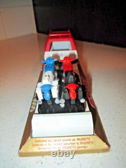 Majorette Chevy Blazer 4 x 4 & Motorcycles 136 1970 Diecast Rare MIB