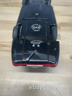 Marusan Electric Tin Toy Car Vintage Mercedes Racer SAN Toy Japan 1960 Working