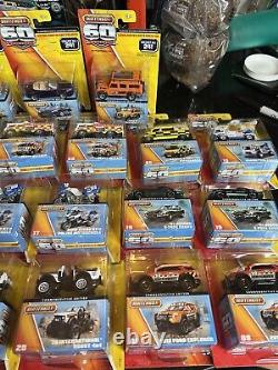 Matchbox 60th Anniversary Lot Of 21 Vehicles Aston Martin Error In Packing Car