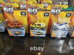 Matchbox 60th Anniversary Lot Of 21 Vehicles Aston Martin Error In Packing Car