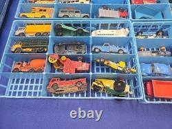 Matchbox Diecast Truck Collection Deluxe Collector's Case Matchbox Series Withcars Matchbox Diecast Truck Collection Deluxe Collector's Case Matchbox Series Withcars