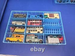 Matchbox Diecast Truck Collection Deluxe Collector's Case Matchbox Series Withcars