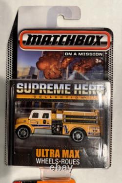 Matchbox Fire Truck Hazard Squad Emergency Vehicles Diecast Cars Bundle Lot 20