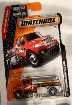 Matchbox Fire Truck Hazard Squad Emergency Vehicles Diecast Cars Bundle Lot 20