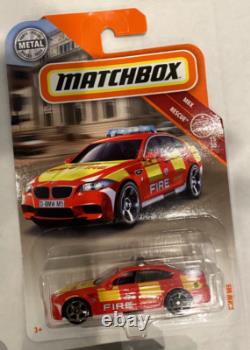 Matchbox Fire Truck Hazard Squad Emergency Vehicles Diecast Cars Bundle Lot 20