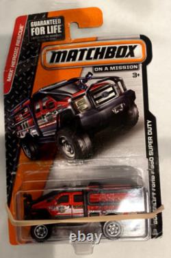 Matchbox Fire Truck Hazard Squad Emergency Vehicles Diecast Cars Bundle Lot 20