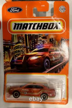 Matchbox Fire Truck Hazard Squad Emergency Vehicles Diecast Cars Bundle Lot 20