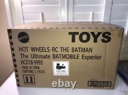 Mattel Creations Ultimate Batmobile Hot Wheels R/C 110 The Batman NEW SEALED