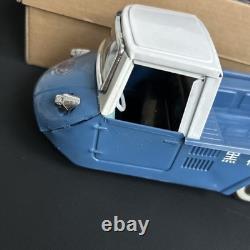 Mazda K360, 1/16 Tin Car,'Hey Song Soda' Blue, Taiwan 1980's with Original Box