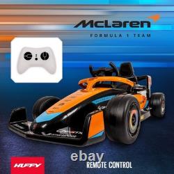 McLaren F1 Race Car 12V Battery-Powered Vehicle with Remote, Ages 3+