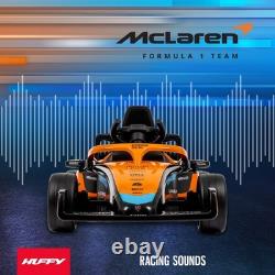 McLaren F1 Race Car 12V Battery-Powered Vehicle with Remote, Ages 3+