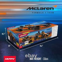 McLaren F1 Race Car 12V Battery-Powered Vehicle with Remote, Ages 3+