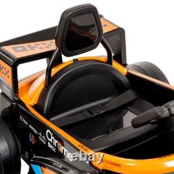 McLaren F1 Race Car 12V Battery-Powered Vehicle with Remote, Ages 3+