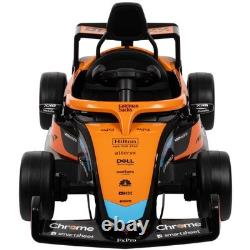 McLaren F1 Race Car 12V Battery-Powered Vehicle with Remote, Ages 3+