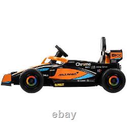 McLaren F1 Race Car 12V Battery-Powered Vehicle with Remote, Ages 3+