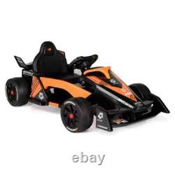 McLaren Formula F1 Race Car 12V Battery-Powered Vehicle, Ages 3+, Orange/Black McLaren Formula F1 Race Car 12V Battery-Powered Vehicle, Ages 3+, Orange/Black