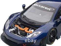 Mclaren 12C GT3 Azure Blue 1/18 Diecast Car Autoart