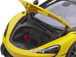 Mclaren 600LT Sicilian Yellow Carbon 1/18 Model Car Autoart