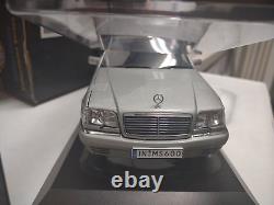 Mercedes-Benz S600 Class Sedan 118 scale Diecast model car new in box silver