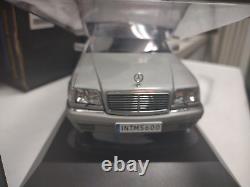 Mercedes-Benz S600 Class Sedan 118 scale Diecast model car new in box silver