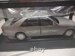 Mercedes-Benz S600 Class Sedan 118 scale Diecast model car new in box silver