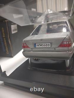 Mercedes-Benz S600 Class Sedan 118 scale Diecast model car new in box silver