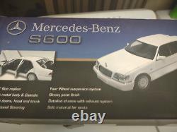 Mercedes-Benz S600 Class Sedan 118 scale Diecast model car new in box silver