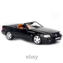 Mercedes-Benz SL500 1999 Black Norev 118 Scale Diecast Car Model Alloy Vehicles