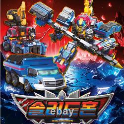 Metal Cardbot W Night Griffon Solidhorn Transforming Robot Toy Car Vehicle