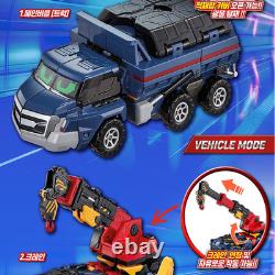 Metal Cardbot W Night Griffon Solidhorn Transforming Robot Toy Car Vehicle