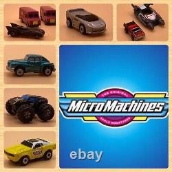Micro Machines Lot 54 Vehicles Vintage 1980s Galoob, Ertl, Funrise & Nasta