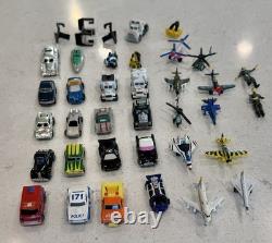 Micro Machines Lot of 30 Planes and Cars Galoob LGB Vintage