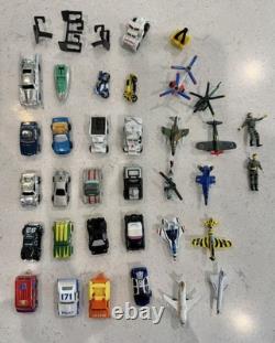 Micro Machines Lot of 30 Planes and Cars Galoob LGB Vintage