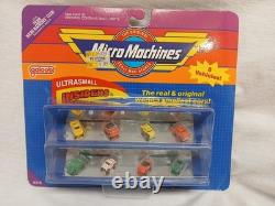 Micro Machines Ultrasmall Insiders 8 Vehicle Set #6318 Unopened Box
