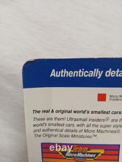 Micro Machines Ultrasmall Insiders 8 Vehicle Set #6318 Unopened Box