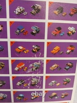 Micro Machines Ultrasmall Insiders 8 Vehicle Set #6318 Unopened Box