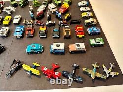 Micro Machines lot 111 vehicles, 6 city sets, car wash,'Toolbox' city & more