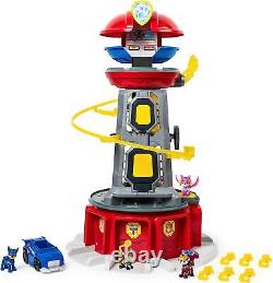 Mighty Lookout Tower 4 Exclusive Bonus Action Figures Toy Car Lights and Sounds