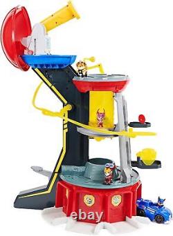 Mighty Lookout Tower 4 Exclusive Bonus Action Figures Toy Car Lights and Sounds