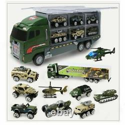 Military Car Off-Road Vehicle Model Toy Vehicles Carrier Truck with Ejection 11