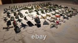 Military Micro Machines 1990s LGTI Lot 215 Tanks Planes Figures Vehicles Terror