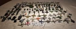 Military Micro Machines 1990s LGTI Lot 215 Tanks Planes Figures Vehicles Terror