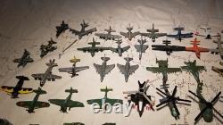 Military Micro Machines 1990s LGTI Lot 215 Tanks Planes Figures Vehicles Terror