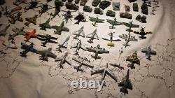 Military Micro Machines 1990s LGTI Lot 215 Tanks Planes Figures Vehicles Terror